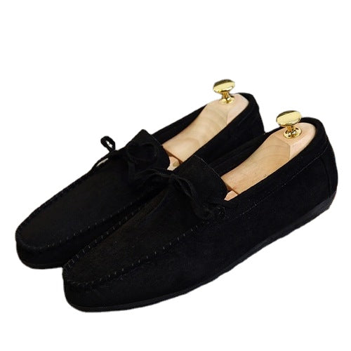 Men's Black Loafers, Style 3399