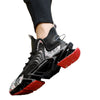 Men's Black Mesh Sneakers, Breathable, Style 8775