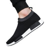 Men's Black Mesh Sneakers, Breathable, Style 6231