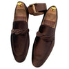 Men's Black Leather Formal Shoes, British Style, Style 8983