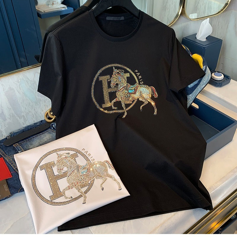 Men's Black T-Shirt, Style 3479