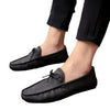 Men's Black Loafers, Style 1671