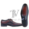 Men's Black Leather Formal Shoes, Style 9703