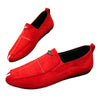 Men's Black Loafers, Breathable, Style 1335