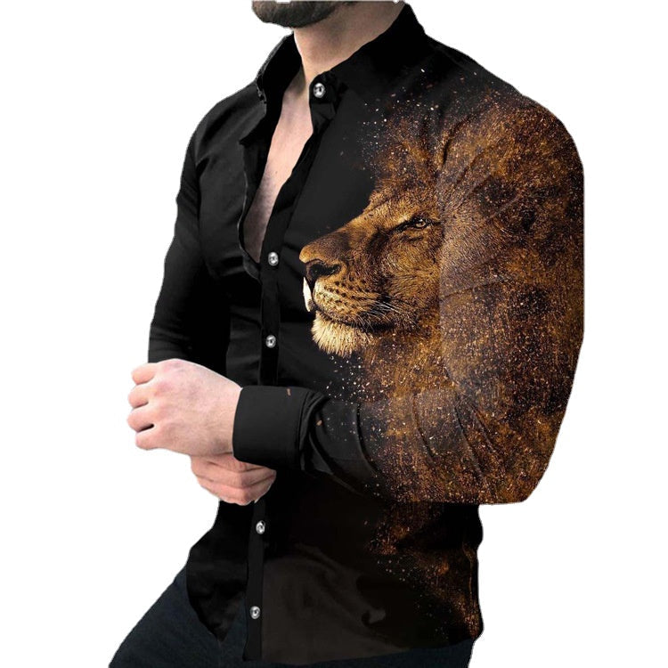 Men's Black Shirt, Style 3191